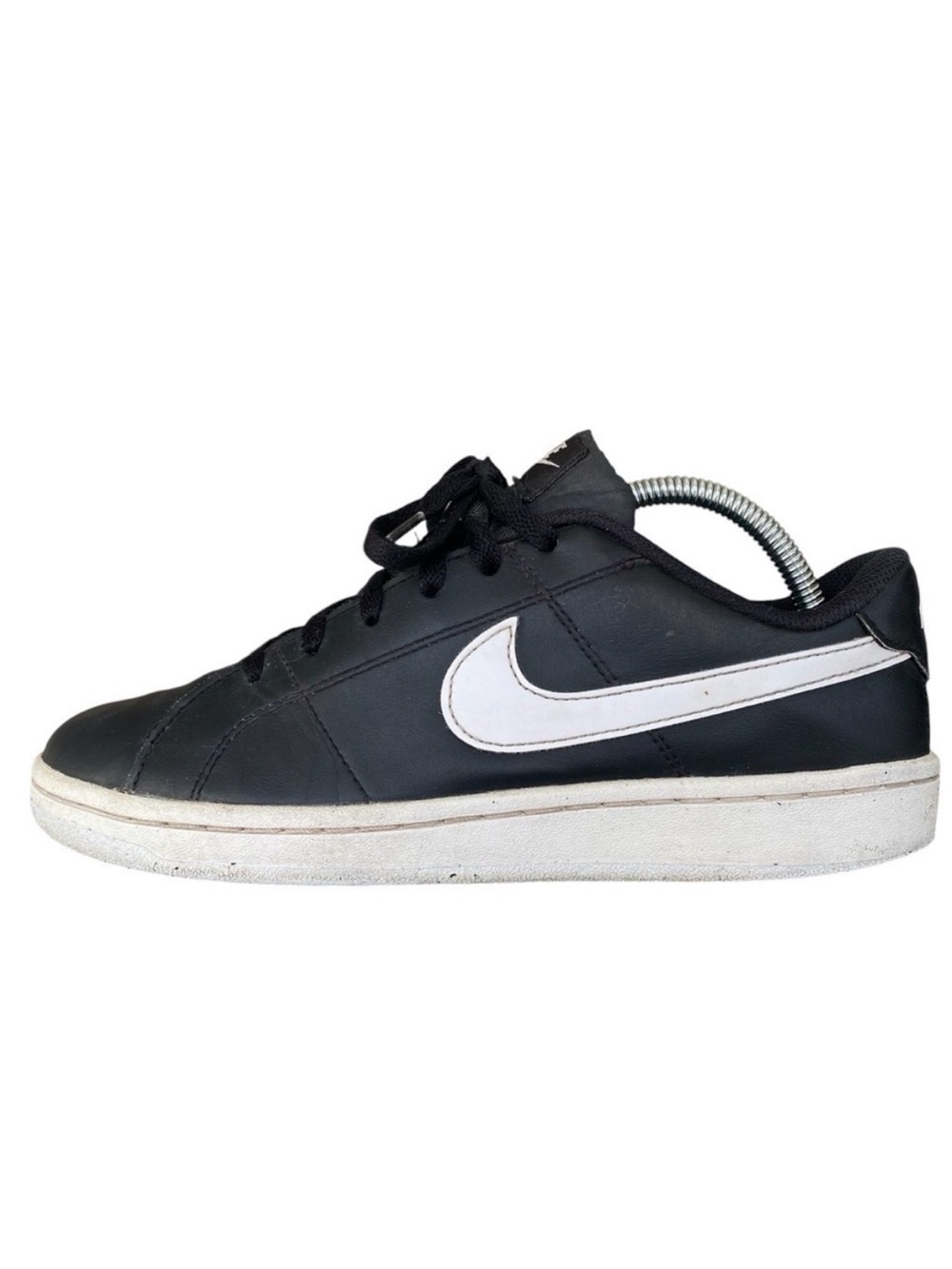 Nike Court Royale 2 Sneakers Black Leather Size 9.5